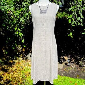 cosmo linen dress Cosmo Dress Black / L